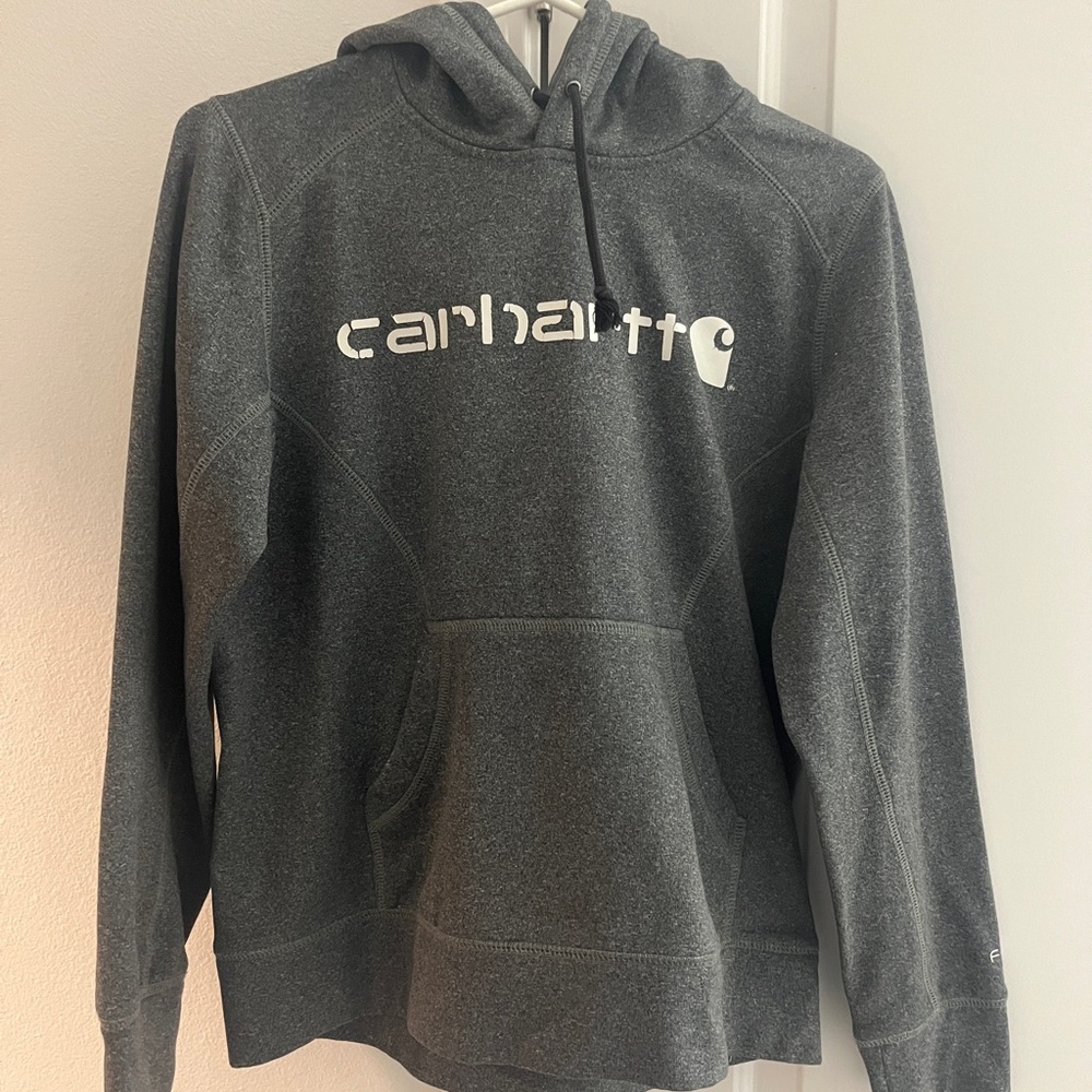 Carhartt Charcoal Pullover Hoodie